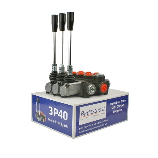 B1.10.00.030 - 3-СЕКЦИОННЫЙ ГИДРАВЛИЧЕСКИЙ РАЗДЕЛИТЕЛЬ 40Л БАДЕСТНОСТЬ