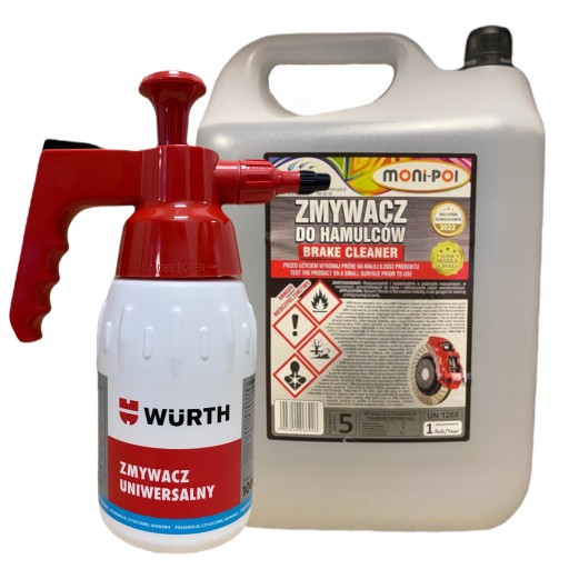 РАСПЫЛИТЕЛЬ НАСОС РАСПЫЛИТЕЛЬ WURTH + СРЕДСТВО ДЛЯ УДАЛЕНИЯ 5Л