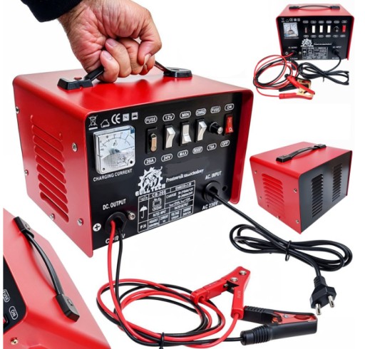 ПУСКОВОЙ АВТОМОБИЛЬНЫЙ ВЫПРЯМИТЕЛЬ 12/24В СО ПУСКОМ ДЛЯ ЗАРЯДКИ МОЩНЫЙ 44А