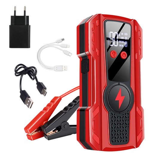 ПУСКОВИЙ POWERBANK STARTER BOOSTER JUMP ПОТУЖНИЙ СТАРТЕР 12V 1000A