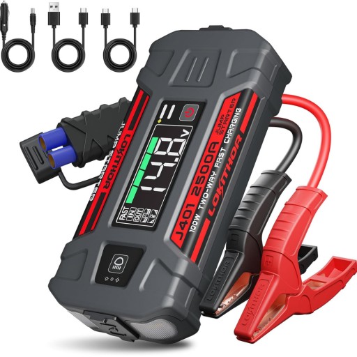 АВТОМОБІЛЬНИЙ СТАРТЕР POWERBANK JUMP STARTER 2000A BOOSTER