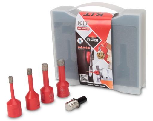 RUBI 50938 Mini DryGres Набір з 4-х кольцевих пилок