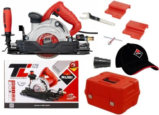 ЦИРКУЛЯРНА ПИЛА ДЛЯ ПЛИТКИ ТА ПОГРІНУ RUBI TC-125 125