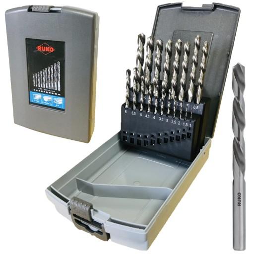 Набор сверл по металлу RUKO Левое 1-10 мм NWKa