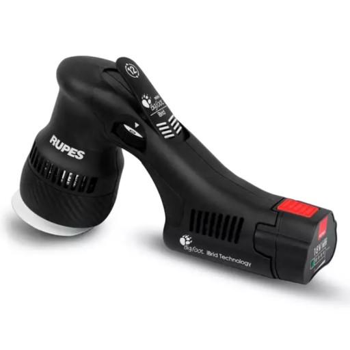 RUPES BigFoot HLR75 iBrid Mini STB Маленькая аккумуляторная полировальная машинка 12 мм