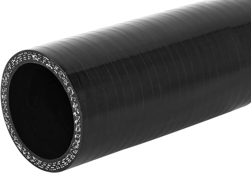 SPM80BK-50 - Силиконовая труба муфта шланг черный 80мм 50см