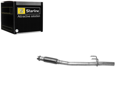 34.17.426 - ВИХЛОПНА СЕРЕДНЯ ТРУБА PEUGEOT 206 1.4 HDI 01 - STW STARLINE