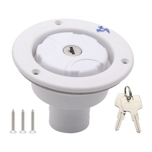 ALL2637 - RV 38mm Water Tank Cover With Lock