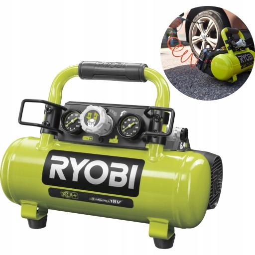 RYOBI КОМПРЕСОР КОЛІСНИЙ КОМПРЕСОР R18AC-0 18V CORDLESS ONE+