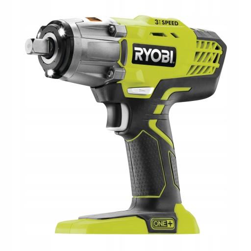 RYOBI ПОТУЖНИЙ АКУМУЛЯТОРНИЙ УДАРНИЙ ГАЙКОВОРОТ R18IW3 18V 400Nm LED SOLO ONE+