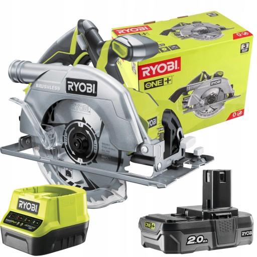 БЕСЩЕТОЧНАЯ ЦИРКУЛЯРНАЯ ПИЛА RYOBI R18CS7 + 2Ah