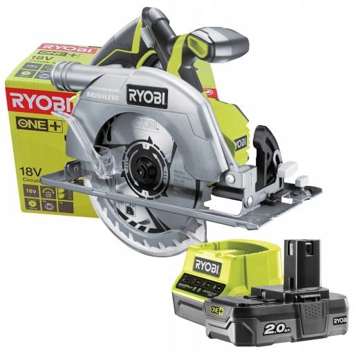 БЕСЩЕТОЧНАЯ ЦИРКУЛЯРНАЯ ПИЛА RYOBI R18CS7 + 2Ah