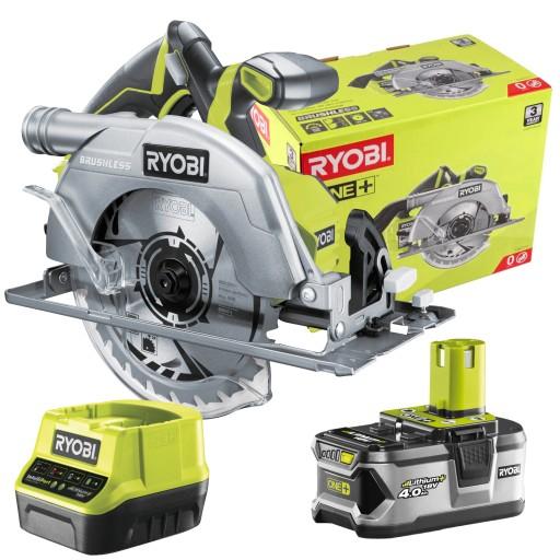 БЕСЩЕТОЧНАЯ ЦИРКУЛЯРНАЯ ПИЛА RYOBI R18CS7 + 4Ah