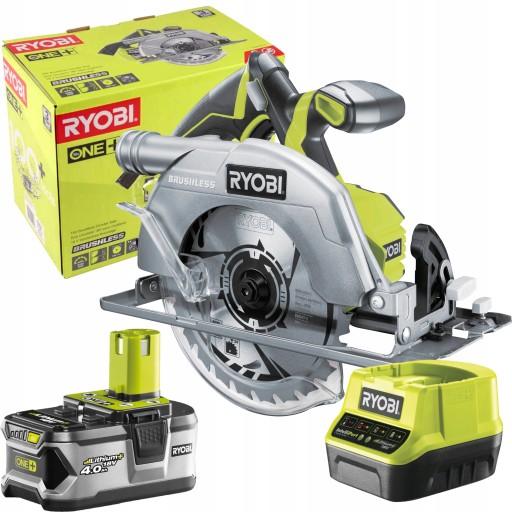 БЕСЩЕТОЧНАЯ ЦИРКУЛЯРНАЯ ПИЛА RYOBI R18CS7 + 4Ah