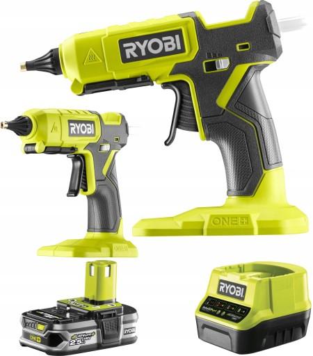 RYOBI АКУМУЛЯТОРНИЙ ПІСТОЛЕТ ДЛЯ ГАРЯЧОГО КЛЕЮ 11-12мм РЕГУЛЮВАННЯ RGL18 2.5Ah