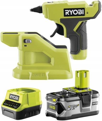 RYOBI ГАРЯЧИЙ КЛЕЄВИЙ ПІСТОЛЕТ 7MM RGLM18 +4Ah