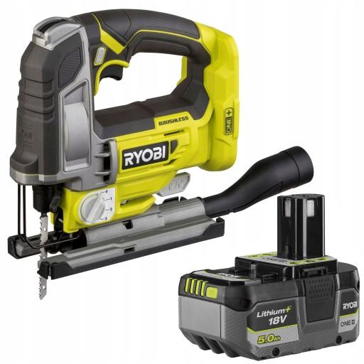 RYOBI JIGSAW ONE+ R18JS7-0 18 В АККУМУЛЯТОРНЫЙ Бесщеточный тип T + 5 Ач