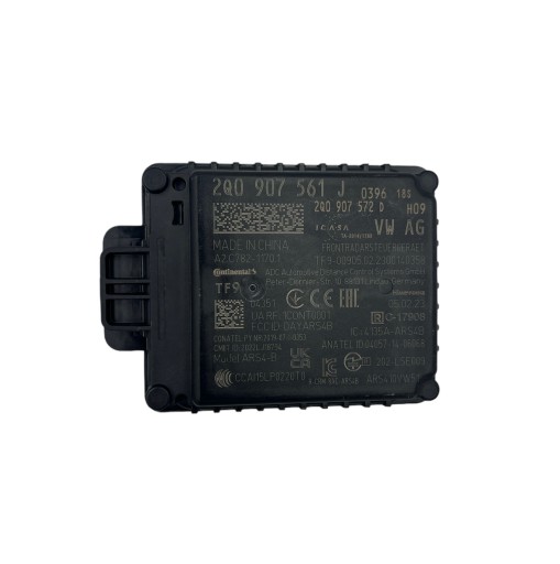 Радарний датчик відповідно до активного круїз-контролю volkswagen oe 2q0907561j