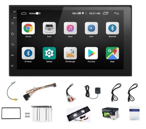 Радіо 2DIN GPS навігація Android WiFi BT можливість