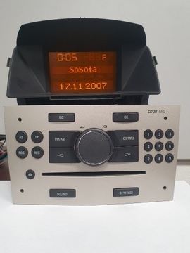 Магнітола CD30 MP3 Astra Zafira + БІД дисплей + код