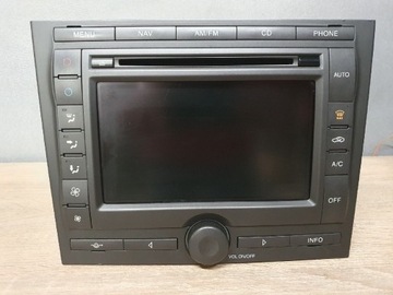 Магнітола Ford Mondeo MK3 Navigation CD132 велика +код