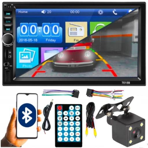 Автомобильный радиоприемник BLUETOOTH 2DIN 7 дюймов USB SD AUX