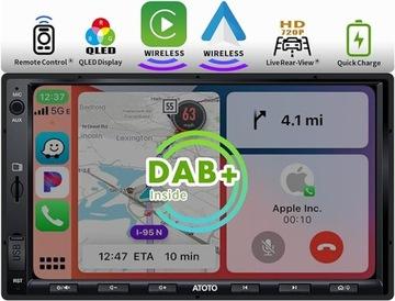 ATOTO F7G2A7XE-EU2 автомагнитола 2-DIN ANDROID/iOS DAB+