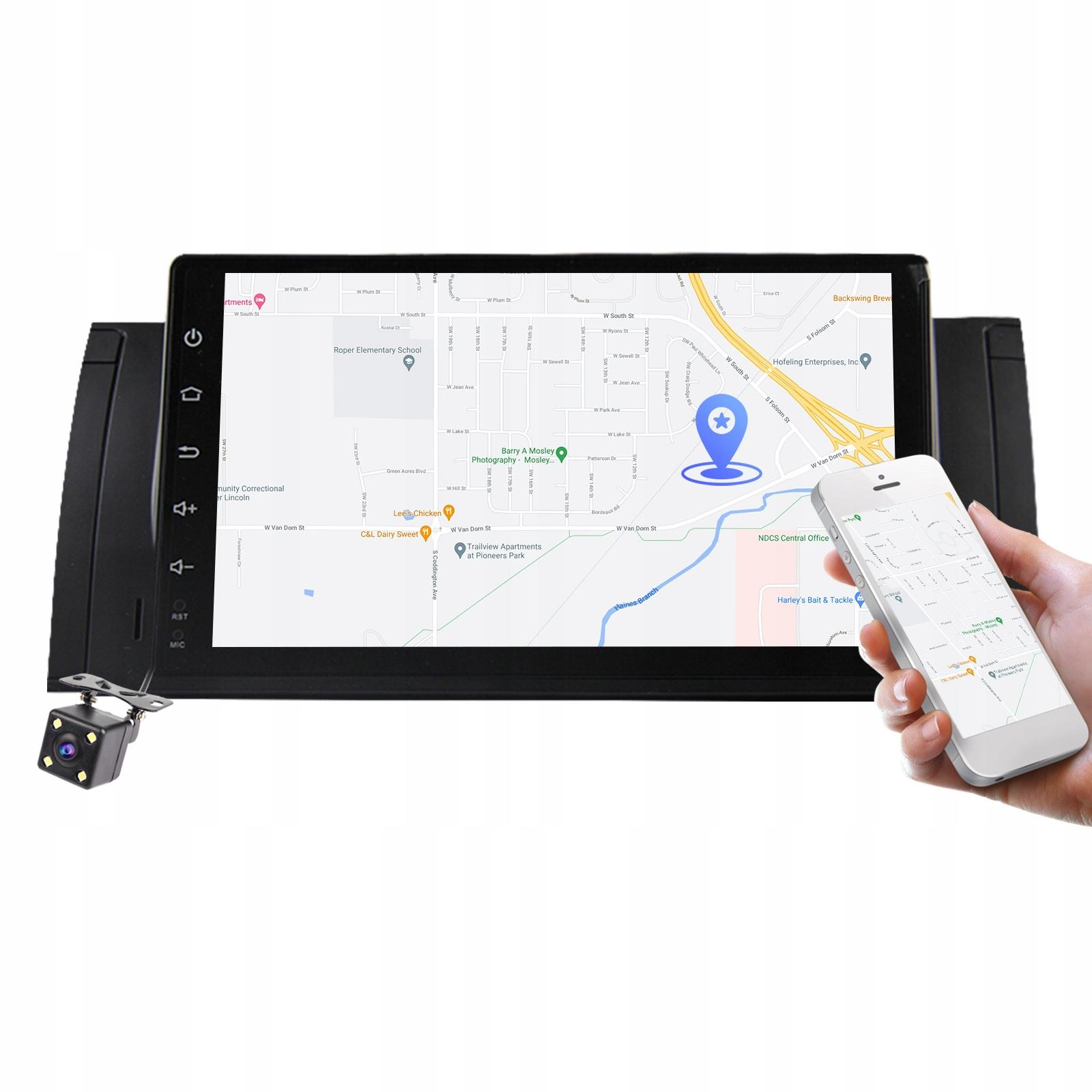 Заводское головное устройство zytec bmw 2-DIN E39