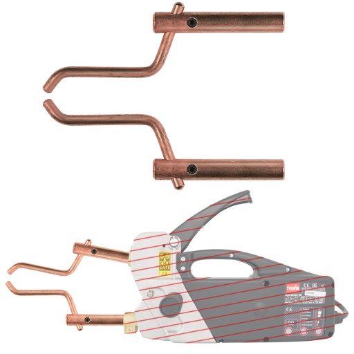 Кронштейни для зварювального апарату щипців Modular TELWIN Електроди XA4 120 мм 803155