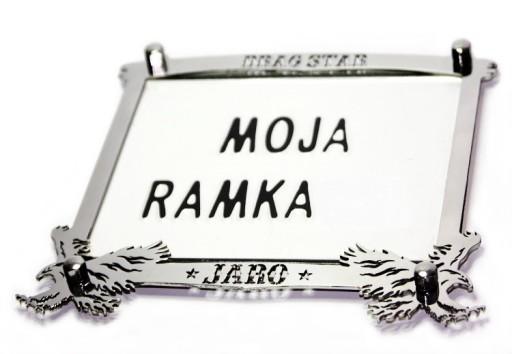 Мотоцикл номерной знак рамка ваше сообщение!