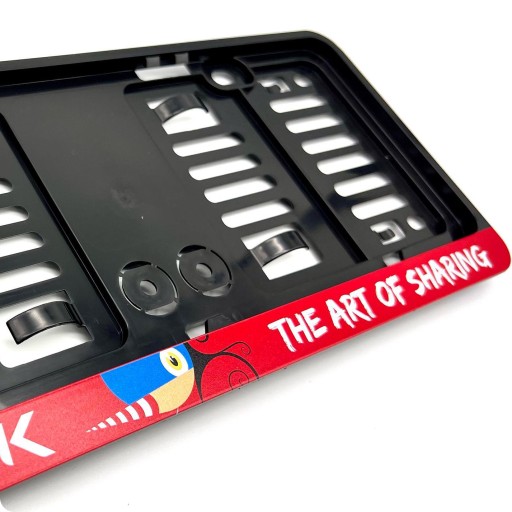 Рамка номерного знака США/JDM с УФ-печатью, 50 шт.