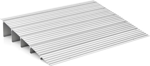 Накладка на порог для коляски Costway до 317 кг, высота 13 см.