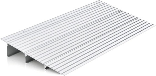 Пандус для порога, пандус для алюминиевой коляски до 317 кг, высота 8,5 см.