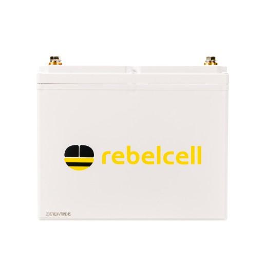 Rebelcell 24 В 70 AV литий-ионный BT IP-67 водонепроницаемый ЭКВИВАЛЕНТ 2X 12 В 130AGM