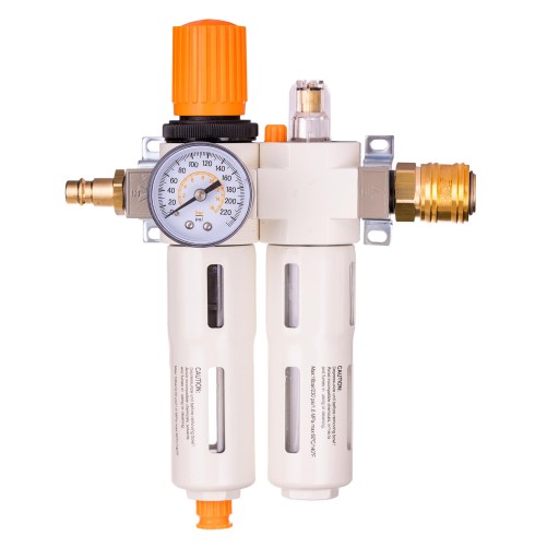 Редуктор фільтр дегидратор Маслянка 1/4 40 М 16 бар швидкороз'ємні муфти RQS RECTUS