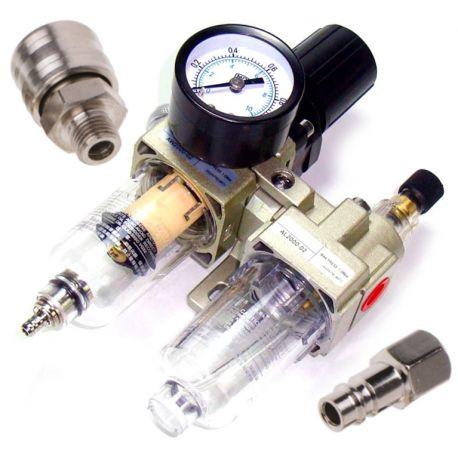 Редуктор давления с конденсатоотводчиком и лубрикатором 1/2 KD1496