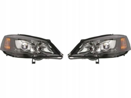 5508098E 5508108E - Комплект ламп для передніх фар чорний ксенон OPEL ASTRA II G