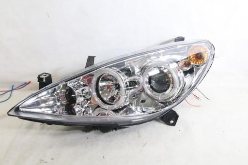 uz13971 mhm - Фара Лампа Тюнінг Sonar Rings Led angel Eyes Peugeot 307 2001-2005