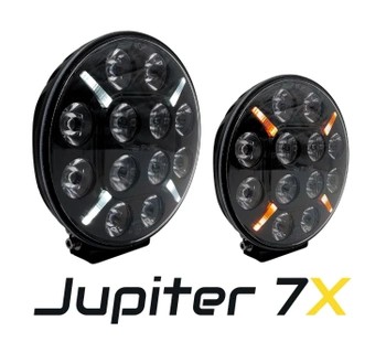 BL1205R - Фара SKYLED Jupiter 7X FI180 (60 Вт,белая и оранжевая позиция R112)