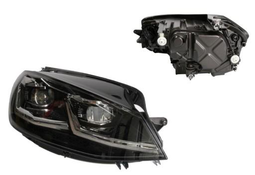 1ZX 013 - Фара VOLKSWAGEN GOLF VII (5K) 10/12 - HELLA 95C210CH