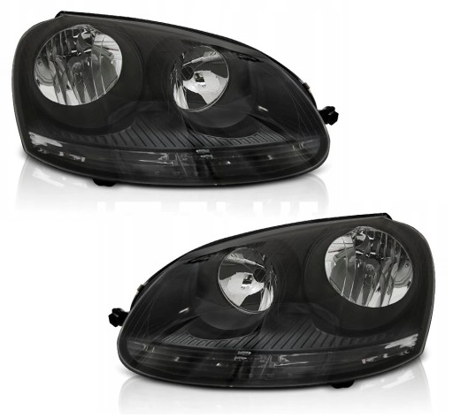 FVW45L FVW45R - Фары kpl черный gti смотреть vw golf v 5 1k 03-10 jetta 05-10