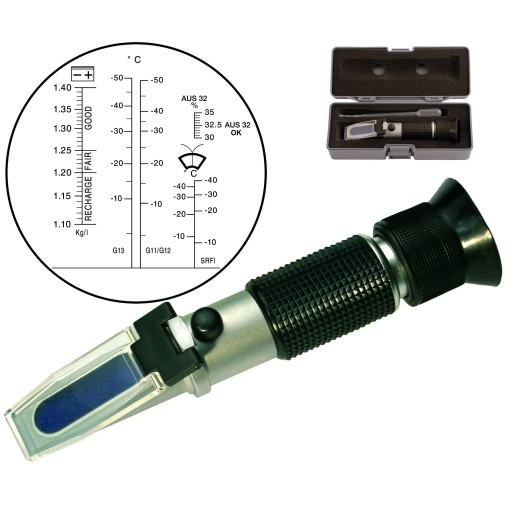 Автомобільний рефрактометр для електроліту пропілену та етилену AD BLUE