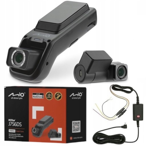 Mivue J756 Dual WiFi GPS-рекордер Sony Starvis задняя камера T35 Smartbox