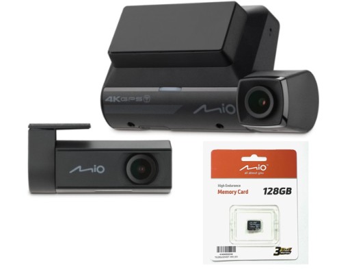 MIO MIVUE 955WD Dual 4K + 128 ГБ водійського рекордера