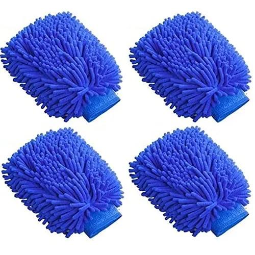 Рукавички з мікрофібри для миття автомобіля