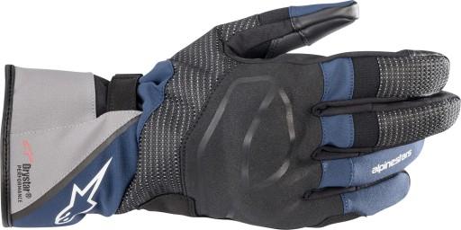 Перчатки ANDES DRYSTAR, ALPINESTARS (темно-синий/черный/серый, размер 3XL)