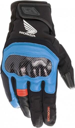 Рукавички SMX Z DRYSTAR HONDA Collection, ALPINESTARS (світло-сірі/чорні/сині/