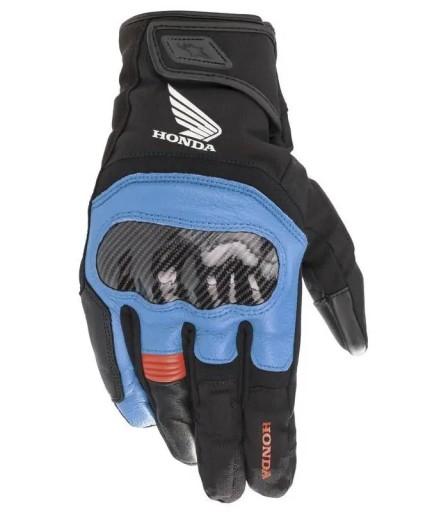Рукавички SMX Z DRYSTAR HONDA Collection, ALPINESTARS (світло-сірі/чорні/сині/