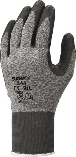Рукавички монтажні сірі 341-8/L (10 пар)