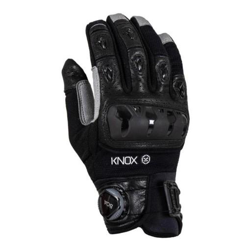 Мотоциклетні рукавички KNOX ORSA TEXTILE OR3 MK3 BLACK БЕЗКОШТОВНО